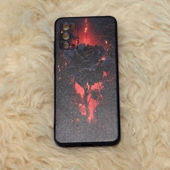 Other - Black Rose Fantasy Red Fiery Smartphone Case